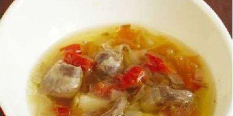 Мексиканский суп с куриными сердечками - рецепт приготовления с фото от Maggi.ru