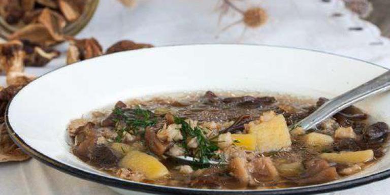 Овощной суп с вешенками - рецепт приготовления с фото от Maggi.ru