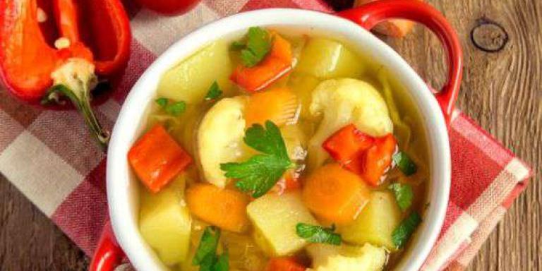 Овощной суп из цветной капусты - рецепт приготовления с фото от Maggi.ru