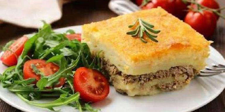 Домашняя запеканка с мясом и картошкой - рецепт приготовления с фото от Maggi.ru