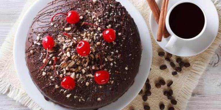 Торт с вишней и вареной сгущенкой — рецепт с фото от Maggi.ru