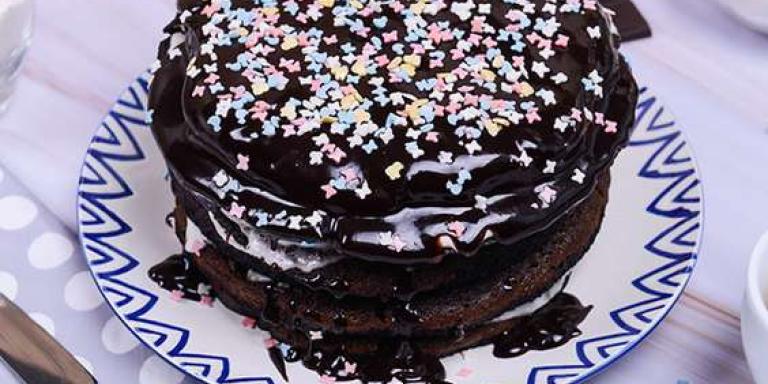Шоколадный торт на сковороде - рецепт приготовления с фото от Maggi.ru