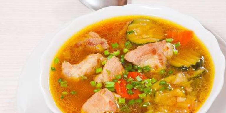 Овощной суп с лососем - рецепт приготовления с фото от Maggi.ru