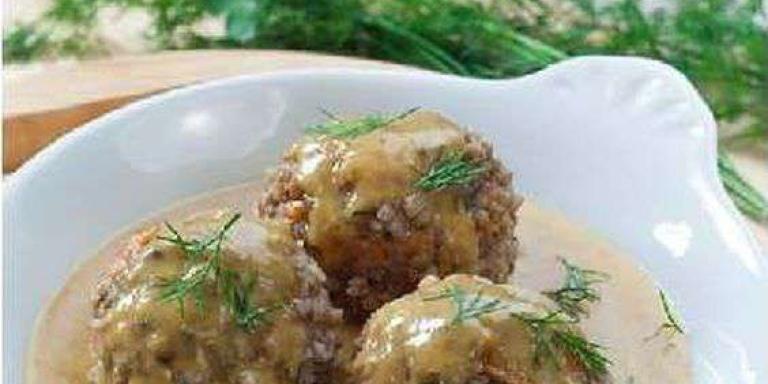 Сочные мясные шарики с гречкой - рецепт приготовления с фото от Maggi.ru