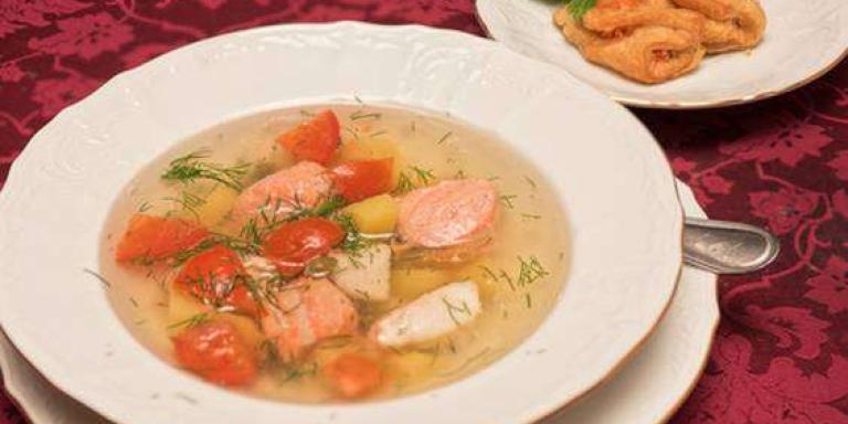 Простой суп из форели - рецепт приготовления с фото от Maggi.ru