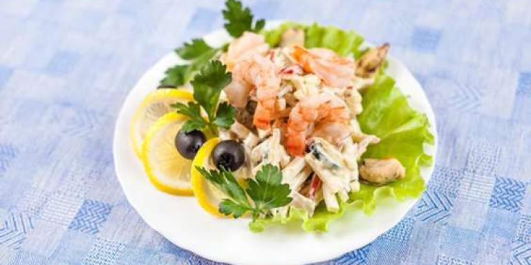 Салат из морепродуктов с майонезом - рецепт с фото от экспертов Maggi
