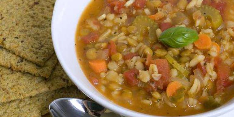Суп из чечевицы на овощном бульоне - рецепт с фото от Maggi