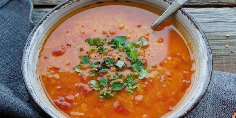 Овощной суп с чечевицей - рецепт с фото от Maggi