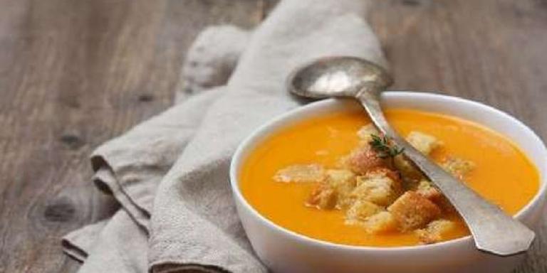 Суп-пюре из моркови с гренками - рецепт с фото от Maggi.ru