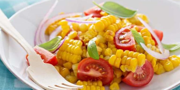 Салат из вареной кукурузы - рецепт приготовления с фото от Maggi.ru