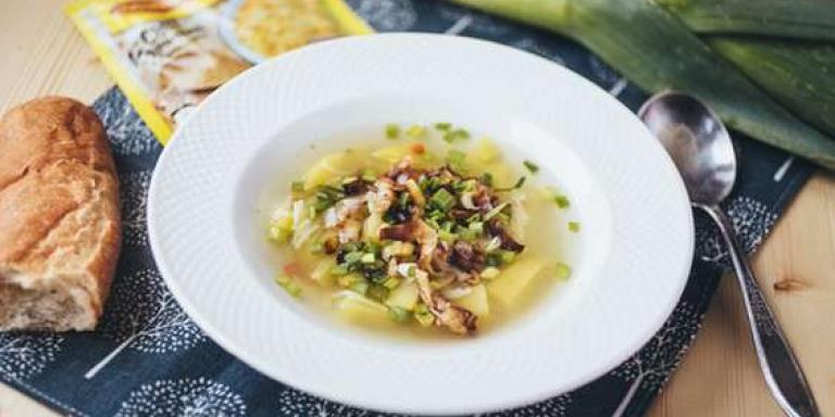 Суп куриный с вермишелью и луком-пореем - рецепт приготовления с фото от Maggi.ru