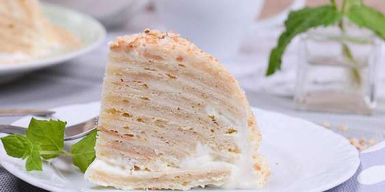 Мягкий торт пломбир - рецепт приготовления с фото от Maggi.ru