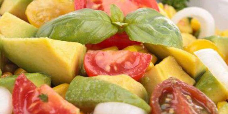 Салат из авокадо и помидоров - рецепт приготовления с фото от Maggi.ru