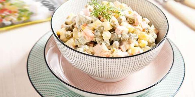 Салат "зимний" - рецепт приготовления с фото от Maggi.ru
