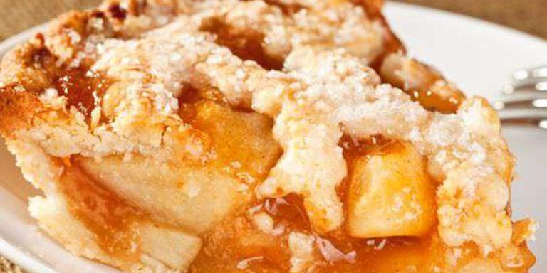 Хрупкий яблочный пирог с пудингом - рецепт с фото от Maggi.ru