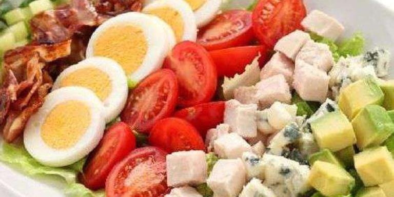 Американский салат кобб — рецепт классический | maggi.ru