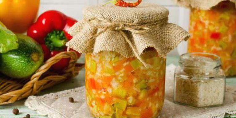 Салат из кабачков на зиму - рецепт приготовления с фото от Maggi.ru