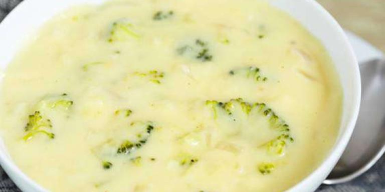 Суп- пюре из брокколи и сыра - рецепт приготовления с фото от Maggi.ru