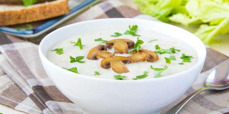 Сырный суп с шампиньонами и картофелем - рецепт приготовления с фото от Maggi.ru