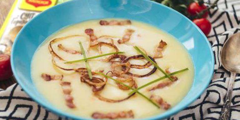 Суп гороховый с беконом и луком-фри - рецепт приготовления с фото от Maggi.ru