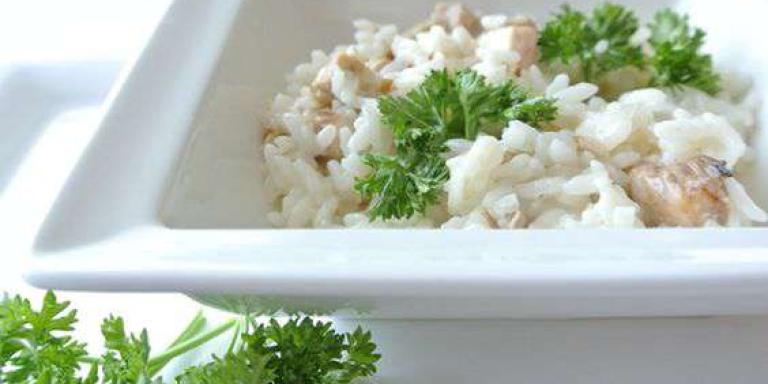 Салат из тунца с грибами и рисом - рецепт приготовления с фото от Maggi.ru