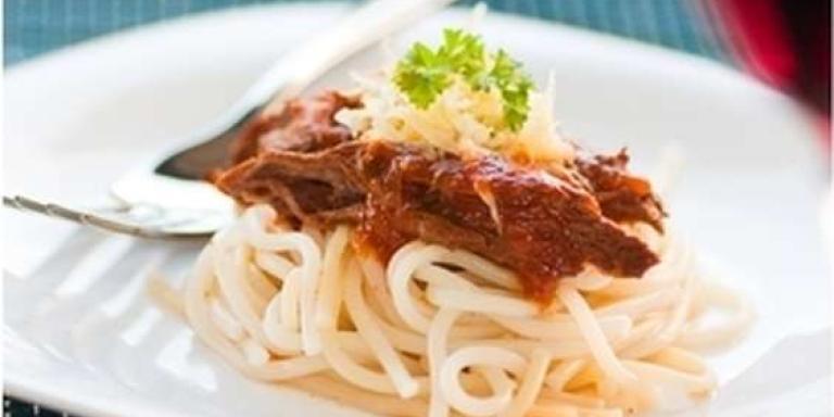 Спагетти с овощами и говядиной - рецепт приготовления с фото от Maggi.ru