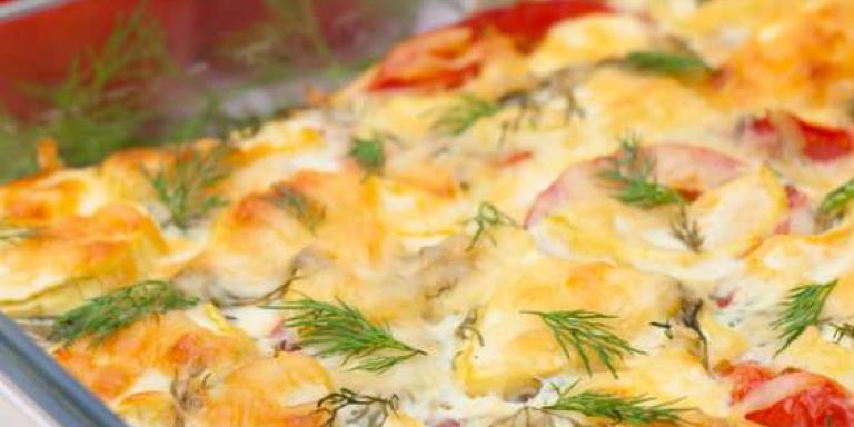 Кабачки с помидорами и сладким перцем - рецепт приготовления с фото от Maggi.ru