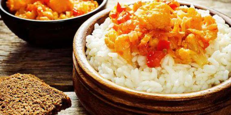 Курица карри с рисом - пошаговый рецепт с фото от Магги