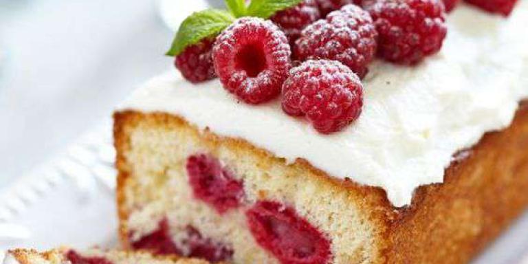 Пирог с замороженной малиной - рецепт приготовления с фото от Maggi.ru
