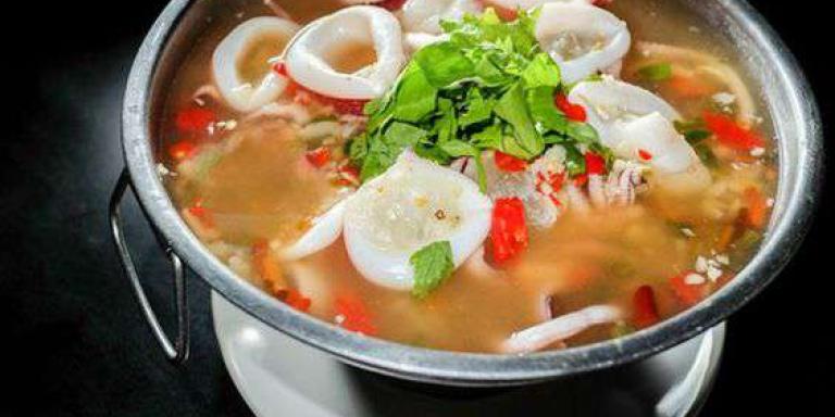 Овощной суп с кальмарами - рецепт приготовления с фото от Maggi.ru
