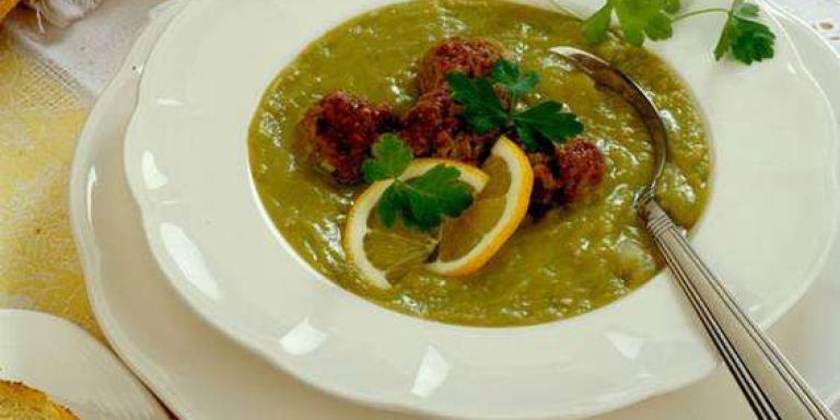 Гороховый суп с фрикадельками - рецепт приготовления с фото от Maggi.ru