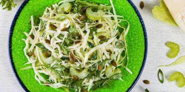 Зеленый салат - пошаговый рецепт с фото от Maggi