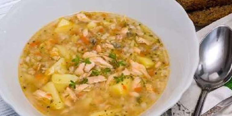 Быстрый суп с консервированной рыбой - рецепт приготовления с фото от Maggi.ru