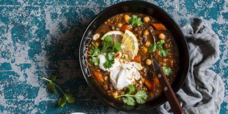 Марокканский суп с нутом и чечевицой - рецепт приготовления с фото от Maggi.ru