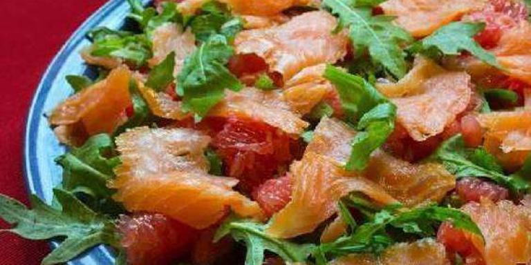 Салат из лосося и грейпфрута - рецепт приготовления с фото от Maggi.ru