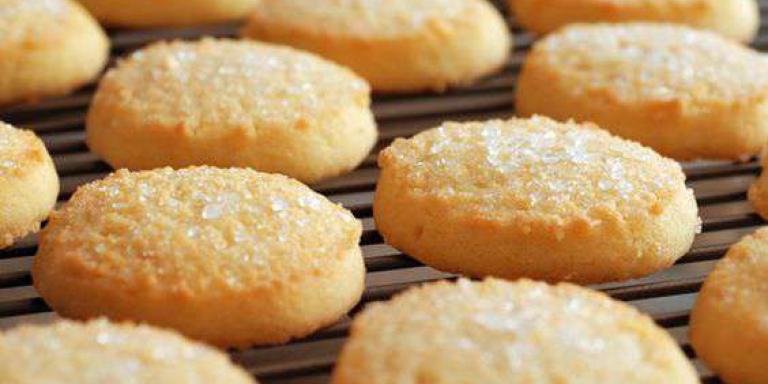 Песочное печенье с сахаром - рецепт приготовления с фото от Maggi.ru