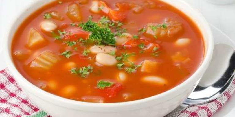 Ароматный суп из фасоли с томатами - рецепт приготовления с фото от Maggi.ru