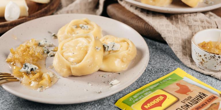 Манты "три сыра" - рецепт приготовления с фото от Maggi.ru