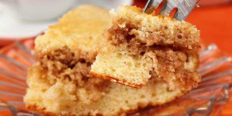 Бисквит с яблоками и кофейным кремом - рецепт приготовления с фото от Maggi.ru