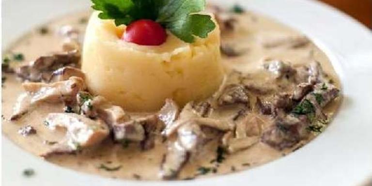 Сливочное фрикасе с грибами — классический рецепт с фото от Maggi