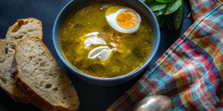 Щавелевый суп с огурцом - рецепт приготовления с фото от Maggi.ru
