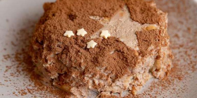 Торт из печенья со сметаной — рецепт с фото от Maggi.ru
