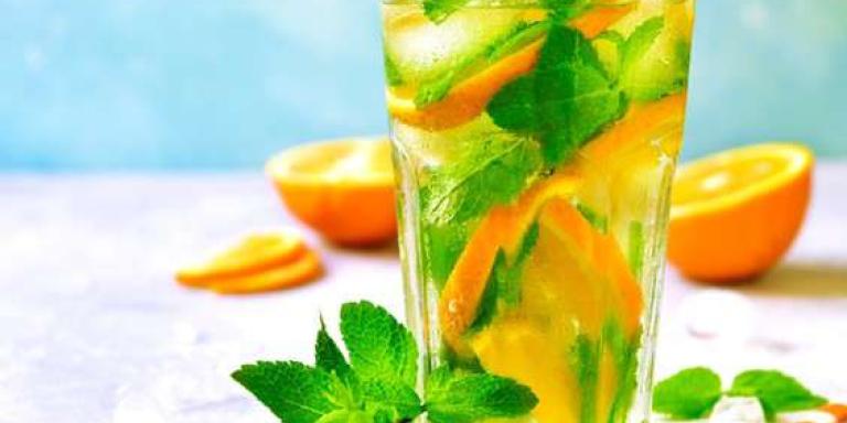 Домашний лимонад "апельсин и мята" - рецепт приготовления с фото от Maggi.ru