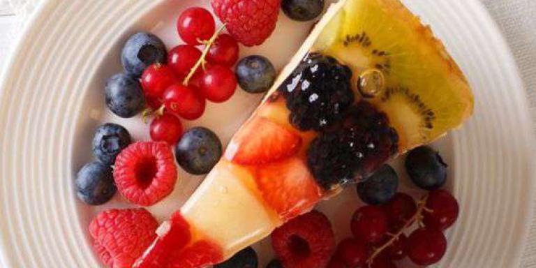 Торт с ягодами без выпечки — рецепт с фото от Maggi.ru