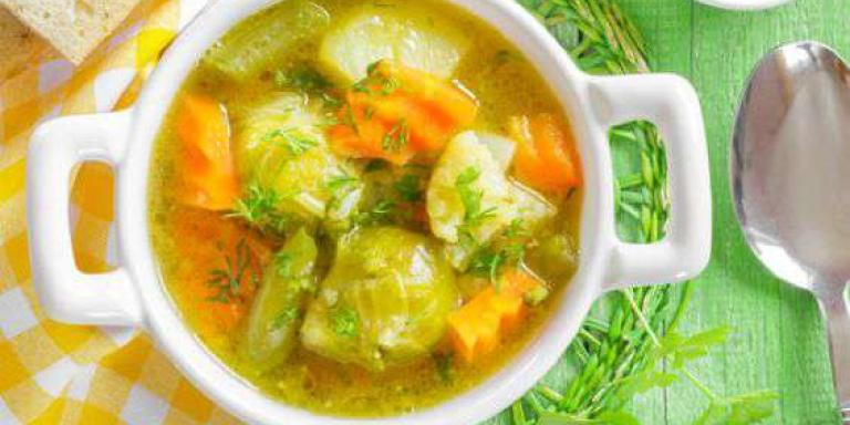 Суп из брюссельской капусты - рецепт приготовления с фото от Maggi.ru