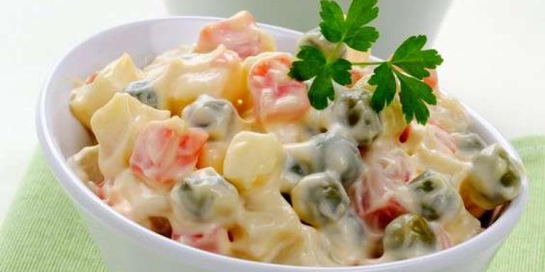 Летний салат с картофелем - рецепт приготовления с фото от Maggi.ru