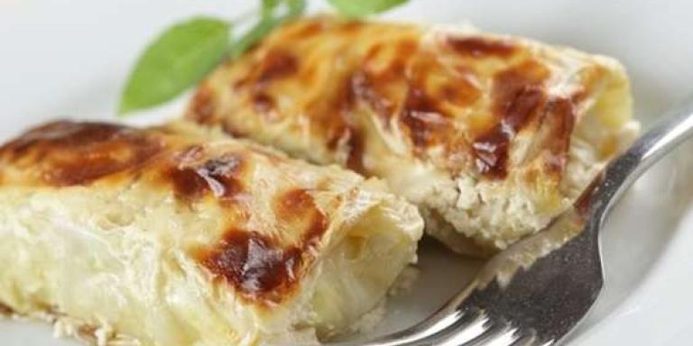 Голубцы с плавленным сыром и курицей - рецепт приготовления с фото от Maggi.ru
