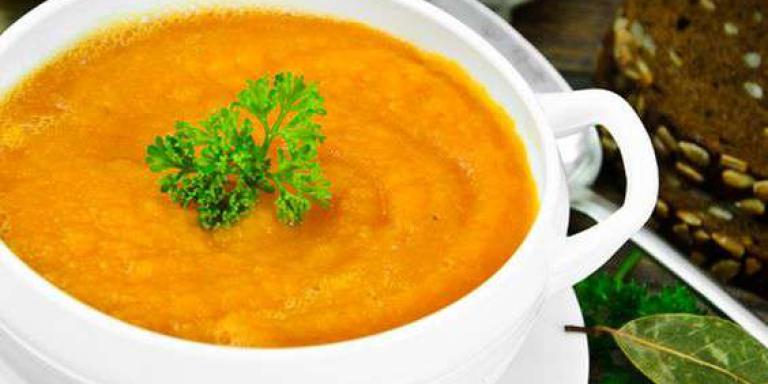 Морковный суп-пюре с карри и имбирем - рецепт приготовления с фото от Maggi.ru