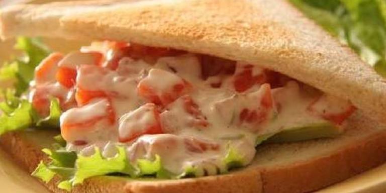 Сэндвич с семгой — рецепт с фото от Maggi.ru