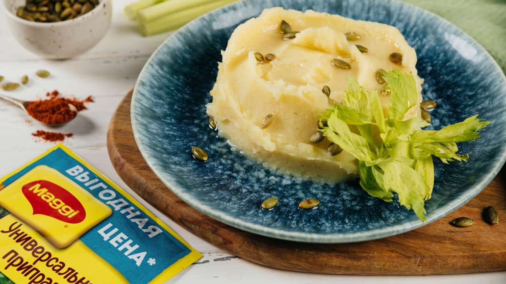 Необычное пюре из корня сельдерея в пост - рецепт приготовления с фото от Maggi.ru